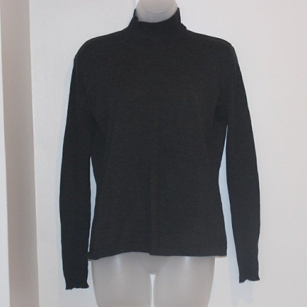 Gerard Darel Gray Turtleneck Sweater Pullover Women Size 3